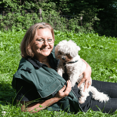 karin immler mit mogli Karin Immler mit Mogli