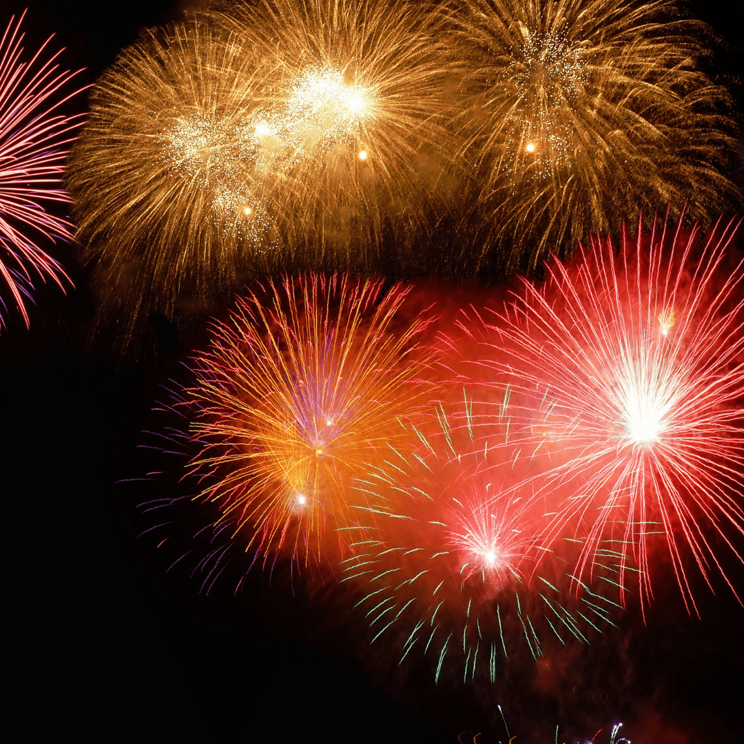 Angst vor Feuerwerk